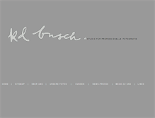 Tablet Screenshot of kdbusch.com